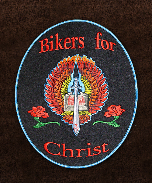 Rückenpatch Rückenaufnäher Nr.39 Bikerlady Biker Colour Aufnäher Embleme 